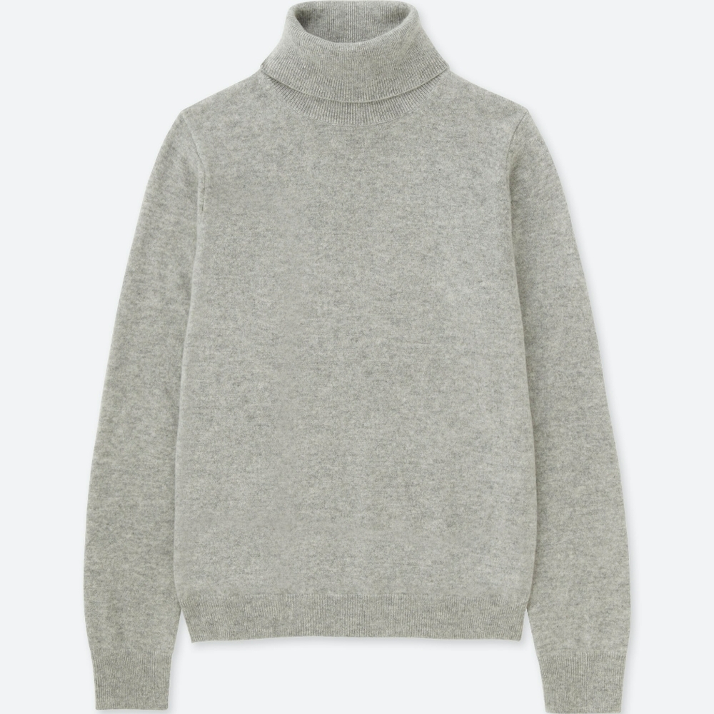 Cashmere turtle neck